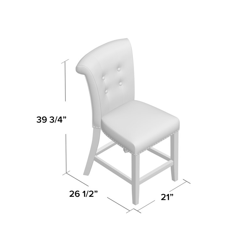 McAlester 24.5" Bar Stool & Reviews Joss & Main
